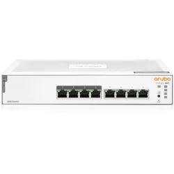 HPE Networking Instant On 1830 8-Port PoE+ Switch 8x Gigabit-LAN, PoE+ 65W, Lüfterlos