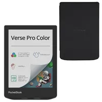 PocketBook Verse Pro Color 16 GB Black + Shell Cover Black