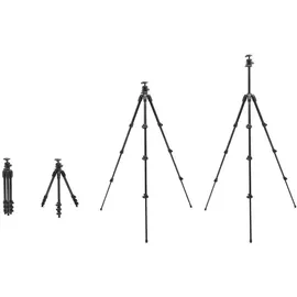 Manfrotto 055XPRO AS Carbonfaser-Stativ-Set mit Kugelkopf 4 Segmente|