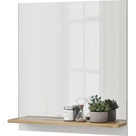 Vicco Marelle 60 x 67 cm mit Regal, Model 40828 - Weiß/Braun