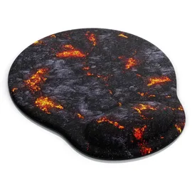 Titanwolf Gaming Mauspad Lava Schwarz