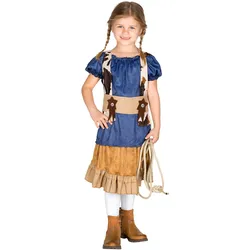 tectake® Mädchenkostüm Cowgirl Wynonna