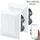 Luminea Home Control Lichttaster Doppel-Set mit WLAN und App