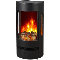 Glow Fire Elektrokamin Lumen mit realistischem 3D LED-Feuer - Stand-Elektrokamin mit Heizung und Kaminfeuer, max. 2000 W, 47,5x86,5x45,5cm