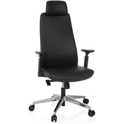 hjh OFFICE Profi Chefsessel YUCANO I Kunstleder mit Armlehnen (höhenverstellbar)