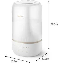 Philips HU1510 1000 Series Luftbefeuchter 3,0 l gold