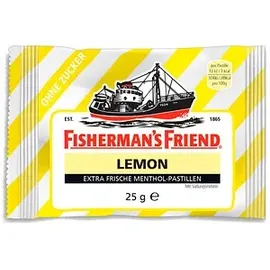 Fisherman's Friend Lemon ohne Zucker Lutschtabletten 24 St./ 600,0 g, 24 St.