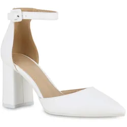 Damen Spitze Pumps in Weiss