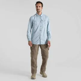 Craghoppers Langarmhemd Niagara Blue L