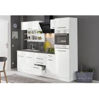 kochstation Küchenzeile KS-Tulsa 270 cm weiß