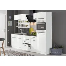 kochstation Küchenzeile KS-Tulsa 270 cm weiß