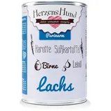 alexandra herrmann & philipp brada gbr Herzenshund Lachs mit Karotte 12 x 400 g