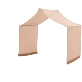 Vipack Hausbett Forrest 90 x 200 cm Buche massiv lackiert weiß
