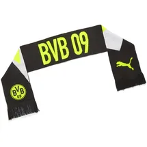 Puma Borussia Dortmund Essentials Schal onesize, Black Yellow alert), - OSFA