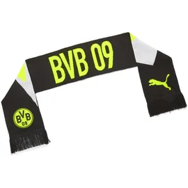 Puma Borussia Dortmund Essentials Schal onesize, Black Yellow alert), - OSFA