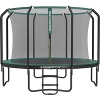 Trampolin 305 cm schwarz-dunkelgrün