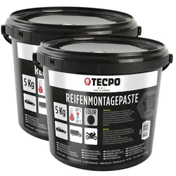 TECPO Reifenmontagepaste schwarz 10 kg (2,49 € pro 1 kg)
