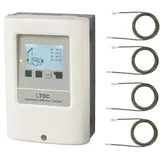 Sorel | LTDC-E Solarregler | Kombination Elektroheizung | 4 Fühler