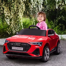 Homcom Elektro Kinderauto Audi E-tron rot (MP3/USB/TF)