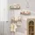 Woltu Kinderregal 3-tlg. 50 x 15 x 14 cm Kiefer massiv beige