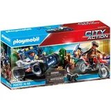 PLAYMOBIL City Action 70570 Polizei-Geländewagen: Verfolgung des Schatzräubers, Für Kinder von 4-10 Jahre