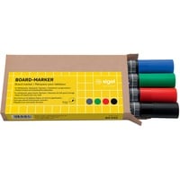 Sigel Whiteboard- und Flipchart-Marker farbsortiert 2,0 - 3,0 mm,