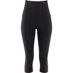 Leggings WINSHAPE "3/4 Functional Comfort HWL212C", Damen, Gr. S, Normalgrößen, schwarz, 85% Polyester, 15% Elasthan, Hosen, High Waist