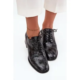 Artiker Schnürpumps Damen, Schwarz | Gr.: 37