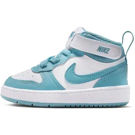 Nike Court Borough Mid 2 Kinder Weiß/Denim Turquoise 21
