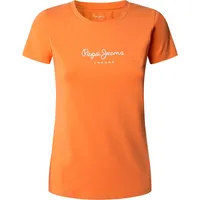 Pepe Jeans New Virginia Kurzarm-t-shirt - Washed Orange -
