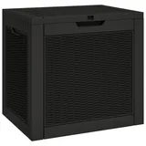 furnicato Gartenbox Schwarz 555x43x53 cm, Polypropylen