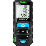 Ahlsen 50-m-laser-entfernungsmesser, Digitale Laser-wasserwaage ±2 Mm Mit Lcd-hintergrundbeleuchtung Und 4-zeiligem Display, Schutzart Ip54, Distanz-, Flächen- Und Volumenmessung, 1155029,5 Mm (batter