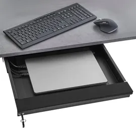 SOTech CAVO Laptop-Schublade – 450 mm schwarz - Schwarz