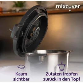 Mixcover Deckelhalter Zubehör-Set für Monsieur Cuisine Connect