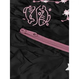 Normani Schlafsack Lavensby rosa | schwarz / weiß 89-164