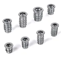 SOTech Einschraubmuffen M6 x 12 mm 100 Stück