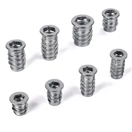 SOTech Einschraubmuffen M6 x 12 mm 100 Stück