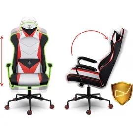 Sofotel Miss Fortune Gaming-Stuhl Schwarz/Rot/Weiß