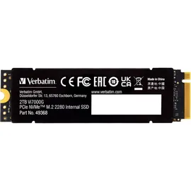 Verbatim Vi7000G 2 TB PCIe NVMe M.2 SSD