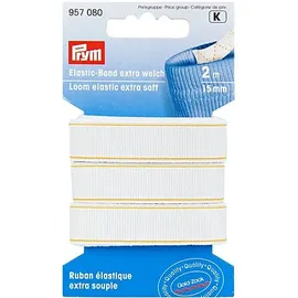 Prym Prym, Gold-Zack Gummiband, extra weich, Breite: 15 mm, 2 m,
