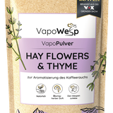 VapoWesp Hay Flowers & Thyme Pulver