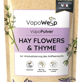 VapoWesp Hay Flowers & Thyme Pulver