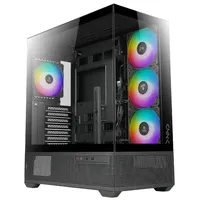 Azza Tiara 501B Miditower black 4xARGB Lüfter (CSAZ-501B)