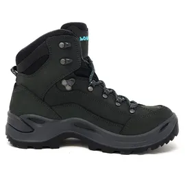 Lowa Renegade GTX Mid Damen Asphalt/Türkis 40