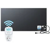 bringer-germany Bringer® Infrarotheizung - 1200 (BRIH1200) / BRTW: Smart Thermostat und App / Schwarz