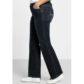 sheego Stretch-Jeans in dark blue denim), | Gr.: 96