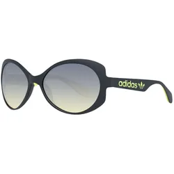 adidas Damen Sonnenbrille Schmetterlings-Brille Gradient-Brille Filterkategorie 2 100% UVA & UVB Schutz Strand-Brille EW3541 Schwarz - One-Size