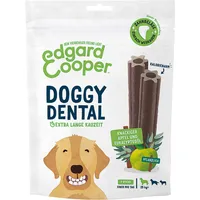 Edgard & Cooper Kausnack Hund, Zahnpflege Doggy Dental Apfel & Eukalyptus, 7 Sticks big 240g