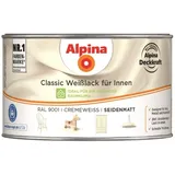 Alpina Classic Weißlack für Innen 300 ml cremeweiß seidenmatt