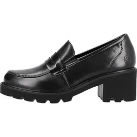 remonte D0A00-01 schwarz Wilde Cordovan für Damen, schwarz, Größe 39 EU